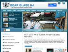 Tablet Screenshot of bearglasspa.com